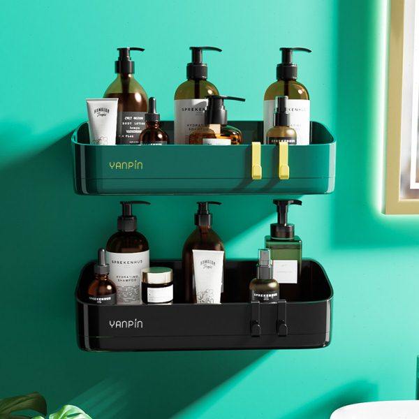 【5折】轻奢卫生间置物架墙面免打孔浴室用品大全洗漱台壁挂收纳,家庭/个人清洁工具,浴室角架/置物架,淘宝优惠券,粉丝福利购,淘宝优惠卷