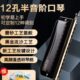 EASTTOP东方鼎半音阶口琴专业演奏12孔c调入门学生初学梦想者2.0