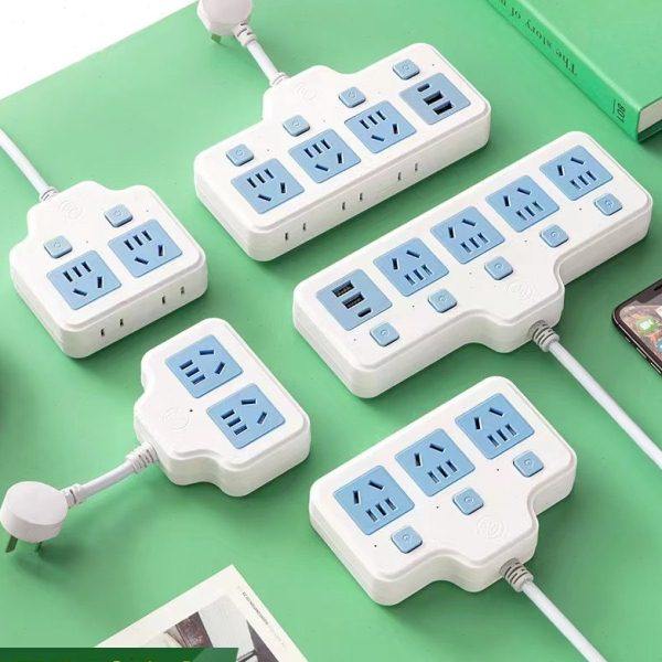 插座转换器带线带独立开关家用插板USB充电PD接口一转多孔插线板,电子/电工,USB插座/快充插座,淘宝优惠券,粉丝福利购,淘宝优惠卷