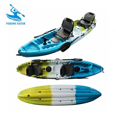 2019年新款三人皮划艇安装豪华金属座椅/3人船/加厚塑料船/KAYAK