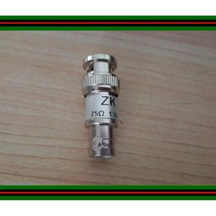 75欧姆阻抗适配器 BNC通过式负载电阻 PL-75终端匹配