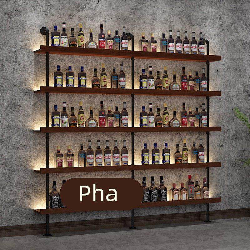 酒吧落地架多层架餐厅靠墙置物架红酒啤酒洋酒发光吧台铁艺展示架,住宅家具,搁板/置物架/家用陈列架,淘宝优惠券,粉丝福利购,淘宝优惠卷