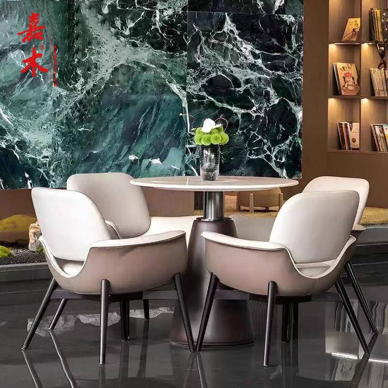 需定制售楼处洽谈桌椅组合新中式营销中心酒店酒店大厅接待部沙发