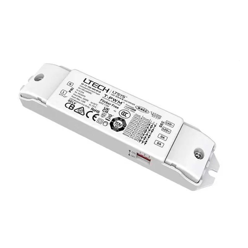 LTECH雷特DALI调光调色横流筒射灯驱动恒压灯带低压调光开关电源