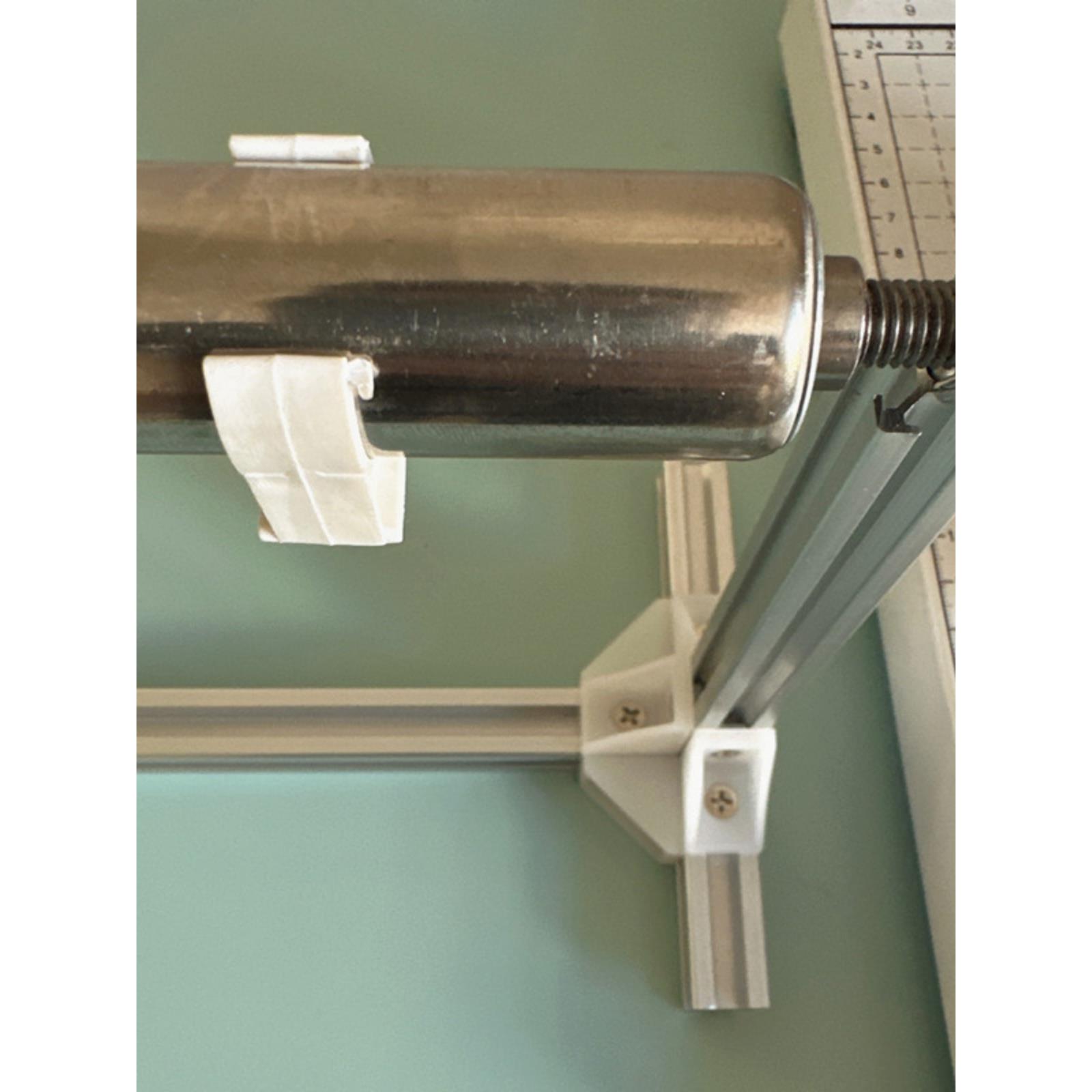 现货可定制小型物料架卷材支架 金属塑料卷材支架 PVC缠绕膜托架