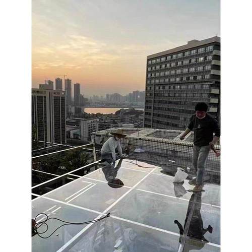 PC透明瓦耐力板波浪采光瓦屋顶塑料彩钢瓦透光瓦聚碳酸酯阳光板