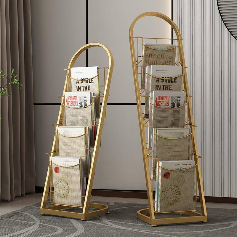 需定制杂志架宣传资料架单页展示架子书报置物架书刊收纳落地报纸
