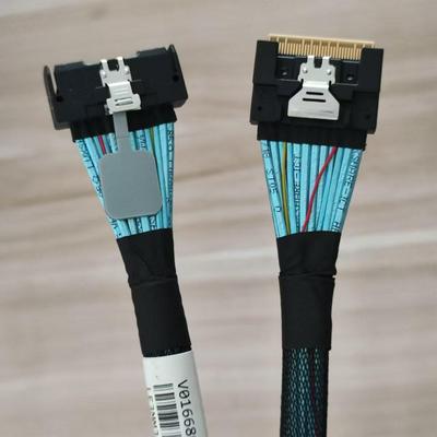 Slimline SAS MCIO SFF-8654 8I转标准8654 8X NVME连接数据线