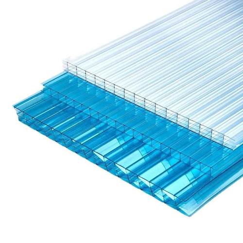 pc阳光板耐力板透明加厚5mm聚碳酸酯中空蜂窝雨棚采光瓦遮阳婚庆