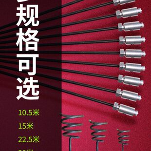 手摇疏通杆大管道堵塞疏通钢钎管道疏通器小区厂矿水渠清理器钢条
