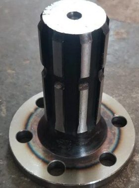 东方红754/804/904动力输出轴头6罗丝孔(加粗48mm)/农机配件