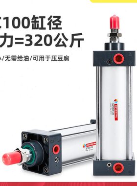 神威双杆紧凑型气缸CXSJL/CXSJM/10/15-10/25/30/35/40/50/75/100