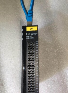 拆机EC4-3200A实点一体式IO模块32位输出模块实