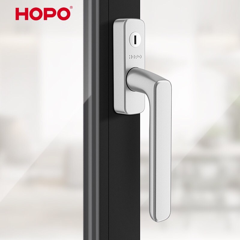 HOPO好博断桥铝带钥匙执手儿童防护拉手PH705方轴拨叉通用款