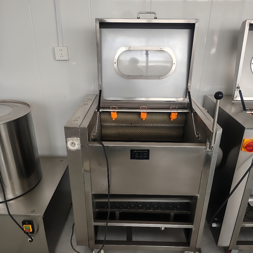 直供毛辊脱皮机全自动地瓜洋葱去皮设备商用马蹄剥皮机厂家高效