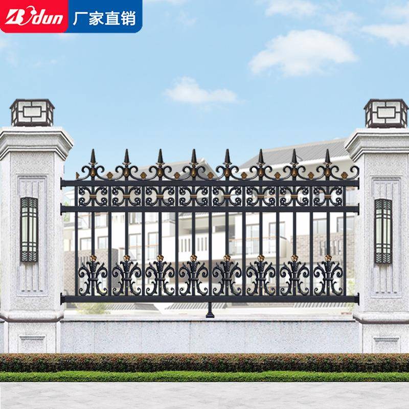 博盾铝艺护栏铝合金小区围墙护栏围栏栅栏户外简欧式别墅庭院栏杆