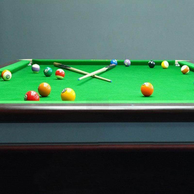 标准成人台球桌商用成人球厅桌大理石台面中式黑八台球案家用球桌
