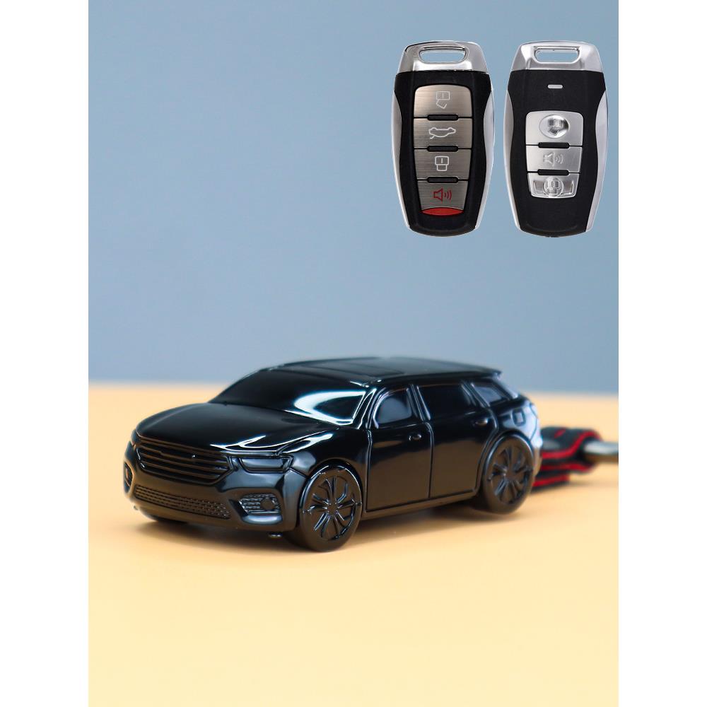 适用哈弗长城H6汽车钥匙保护套车模F7壳H2S扣H8包/M6/H5/H4专用H9