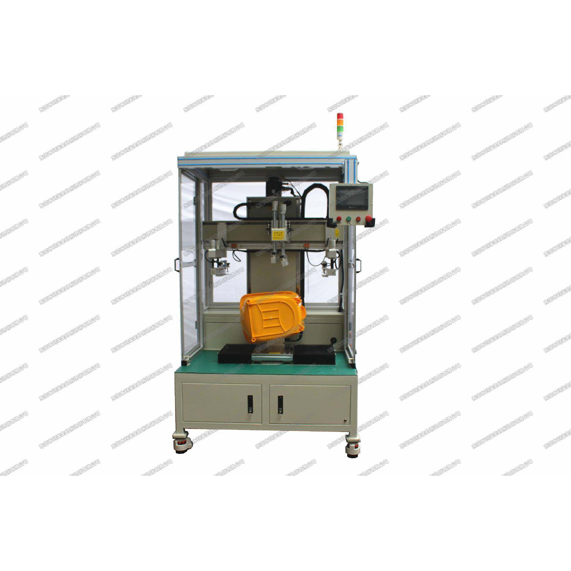 方形垃圾桶曲面丝印机半自动圆面移印机酒瓶奶茶杯玻璃杯丝印机