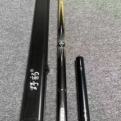 野豹G2一比一复刻台球杆小头一体通杆台球杆