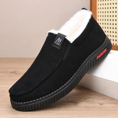 朝益潮鞋保暖加w厚加绒爸爸休闲棉靴柔软轻便老北京布s冬季靴时尚