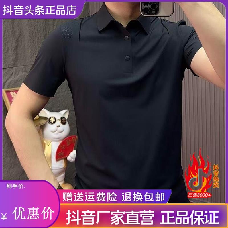 盛辰祥服装夏季男士时尚休闲透气网眼翻领短袖百搭打底POLO新款衫