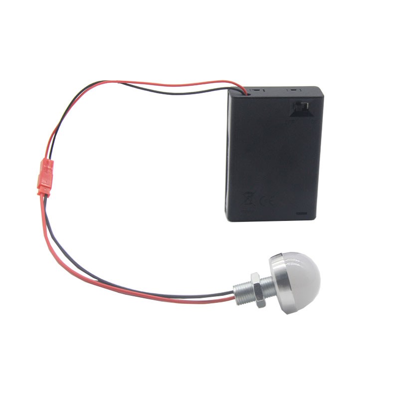 LED灯珠1w3W 5v电池盒小夜灯DIY手工制作创意礼品配件电子元件