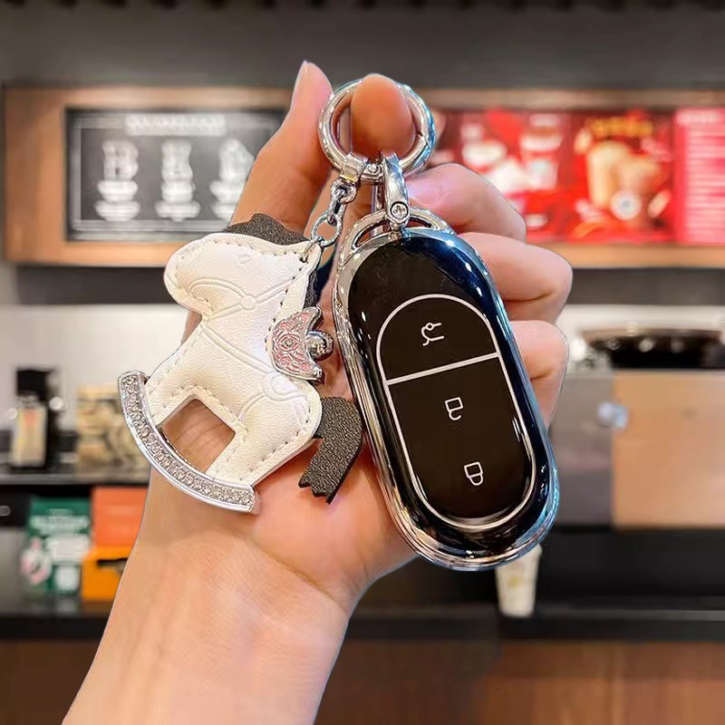 适用2024款零跑C11钥匙套专用24新款零跑c01汽车钥匙保护壳扣包女