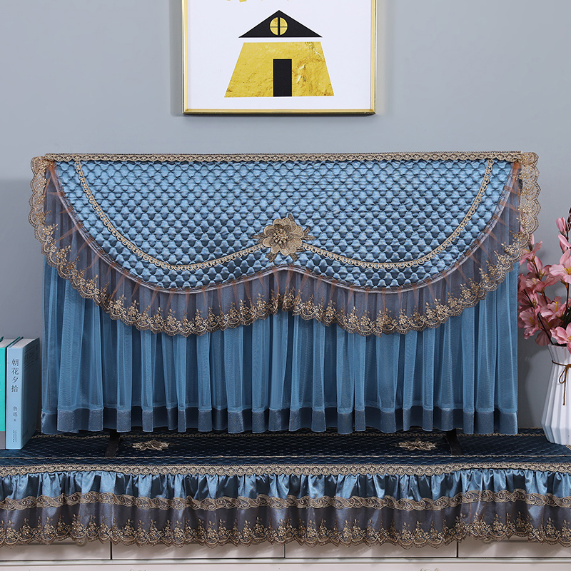 欧式液晶电视机防尘罩55寸65寸75寸壁挂电视柜盖布电视套2024新款