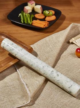 白色擀面杖玉石擀面杖擀饺子皮神器擀面棒擀面棍压面棒石头擀面杖