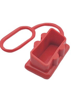 安德森插头红色黑色防尘盖50A/120A/175A/350A600V连接器橡胶护套