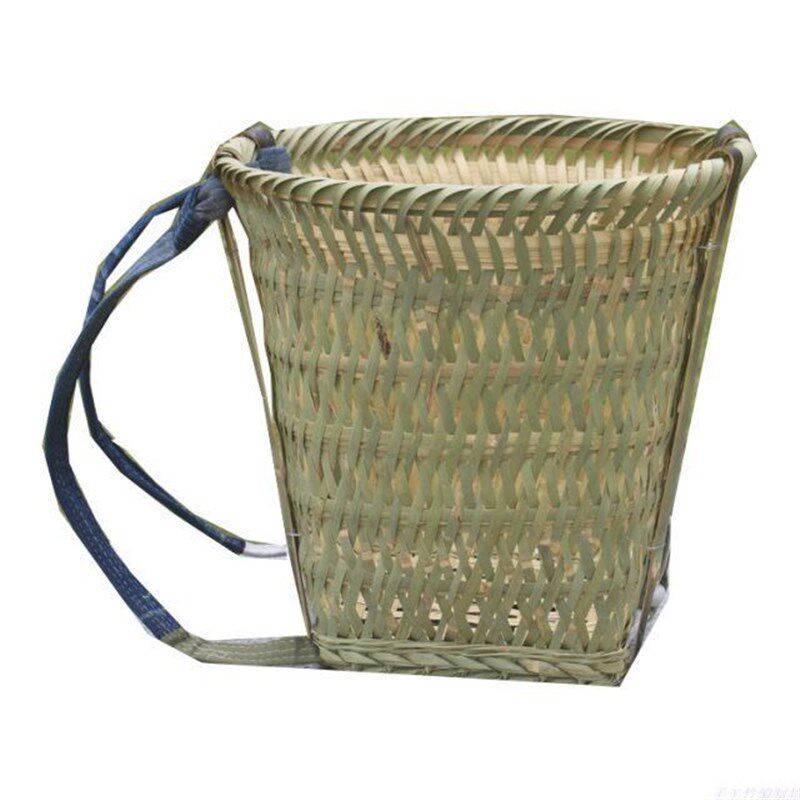 竹编背篓大号全竹背篼农用背草料采蘑菇承重强竹筐收菜筐