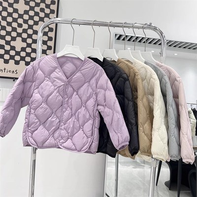 2024儿童羽绒服内胆短款男童女童中大童宝宝小童学生校服内搭神器