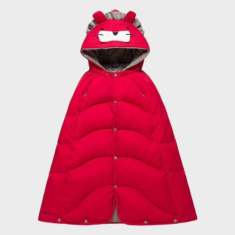 可伸手儿童羽绒斗篷宝宝冬季防风保暖披肩加绒加厚午睡外套羽绒服,童装/婴儿装/亲子装,披风/斗篷,淘宝优惠券,粉丝福利购,淘宝优惠卷