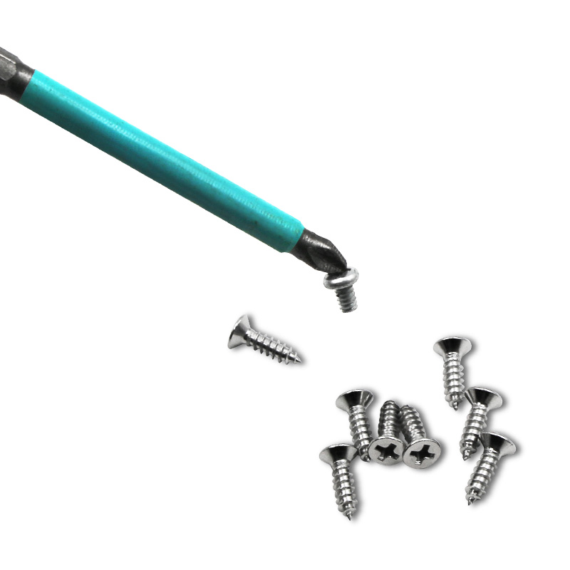 防滑强磁批头 PH2单头十字批咀 起子刀头工具 1/4电动螺丝刀批头