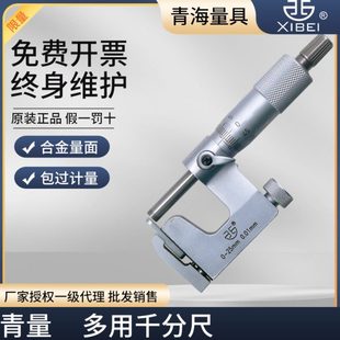 青量壁厚多用千分尺0 0.01mm沟槽台阶高度宽度千分尺多功能尺