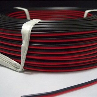 排线 平行线 双并线 卷 610米 UL2468AWM UL电线 18AWG红黑并线