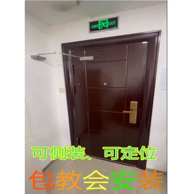 无打孔隐形门缓冲挡板木门暗门外闭门闭门器专用闭门器