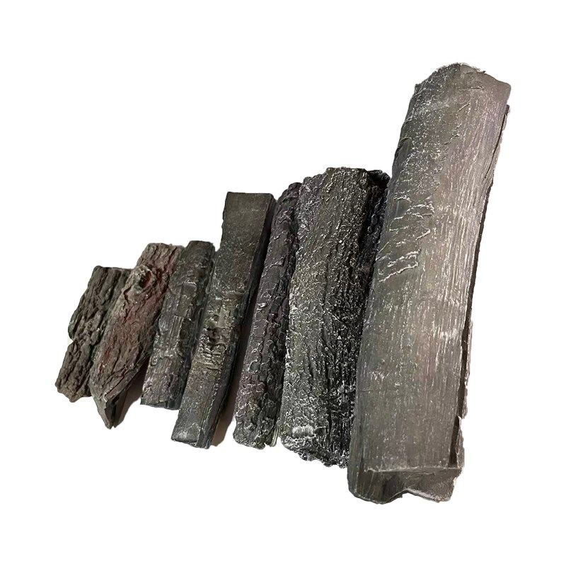 电子壁炉芯仿真木炭 树脂裸碳条摆件 提升火焰观赏度专用装饰配件