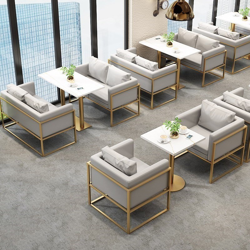 复古工业风卡座沙发酒吧吧奶茶店咖啡厅西餐厅火锅店餐桌椅