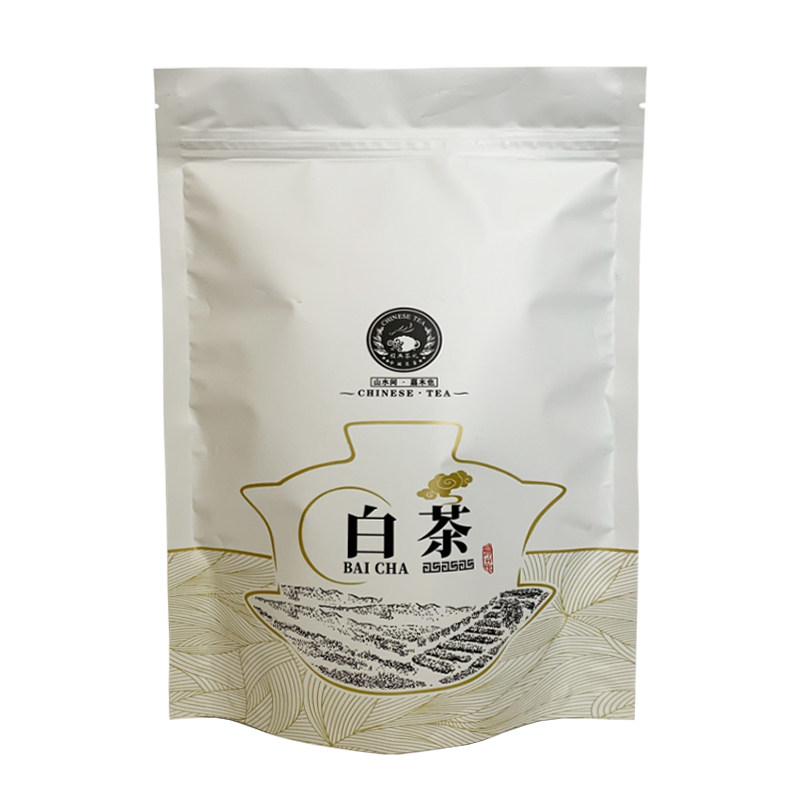 白茶自封袋g茶叶包装袋g茶袋无安吉无产地包装袋加厚袋
