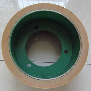 寸五代绿色强效耐磨砻谷胶辊 加厚型碾米胶辊 打米胶轮