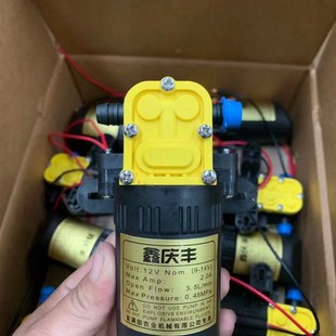 电动喷r雾器喷水泵马达电机增压泵电机泵隔膜泵 鑫庆丰农用背负式
