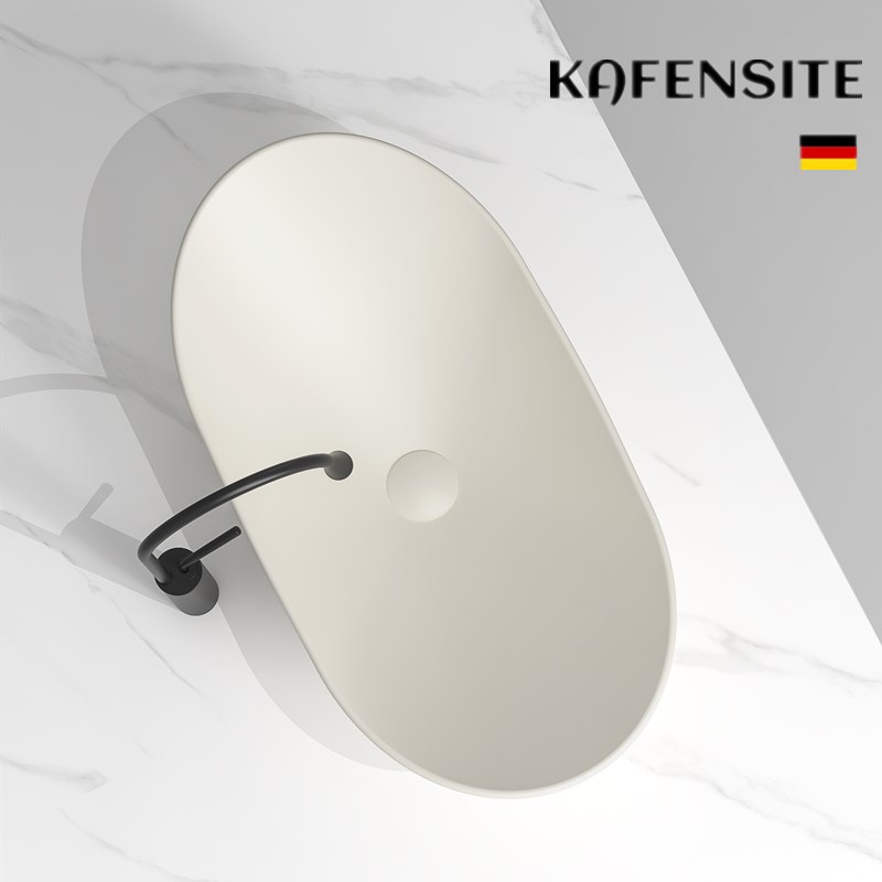 极简奶白色元宝艺术洗脸盆台上盆陶瓷洗手盆客栈家用卫生间洗漱盆