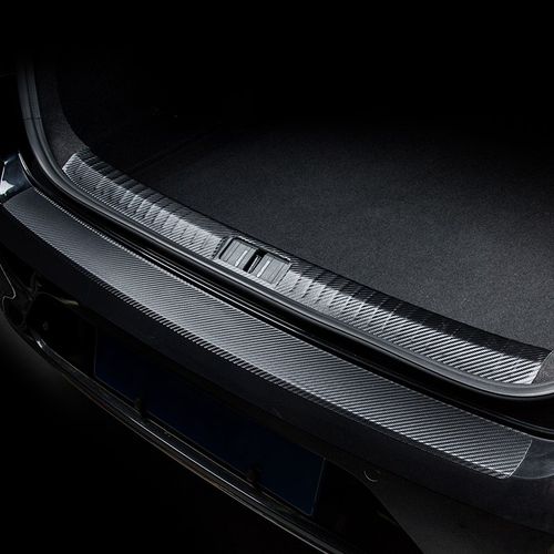 22款大众新帕萨特汽车后护板改装饰后备箱防刮条尾箱保护贴