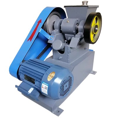 化验室煤炭煤矸石鄂式破碎机E型实验制样小型粉碎机矿砖头厂