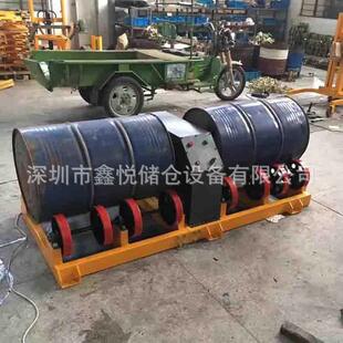 不锈钢油桶翻转器气动搅拌机器防爆搅拌油桶车TY600B双油桶旋转器