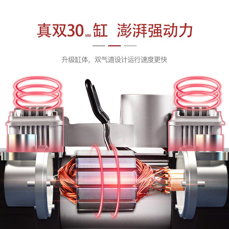 1366多功SUV车载双充气泵缸高压功率汽车大用轮胎打气能泵12V