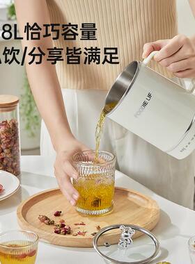 办公室寝室小宿舍用学生电煮面锅可携式小型一体锅多功能一人用迷