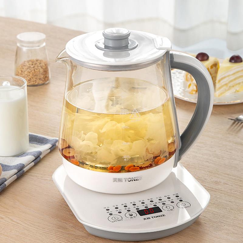 天际两件式养茶壶高硼硅玻多功能电煮BJHW180P壶璃家用全自动保温